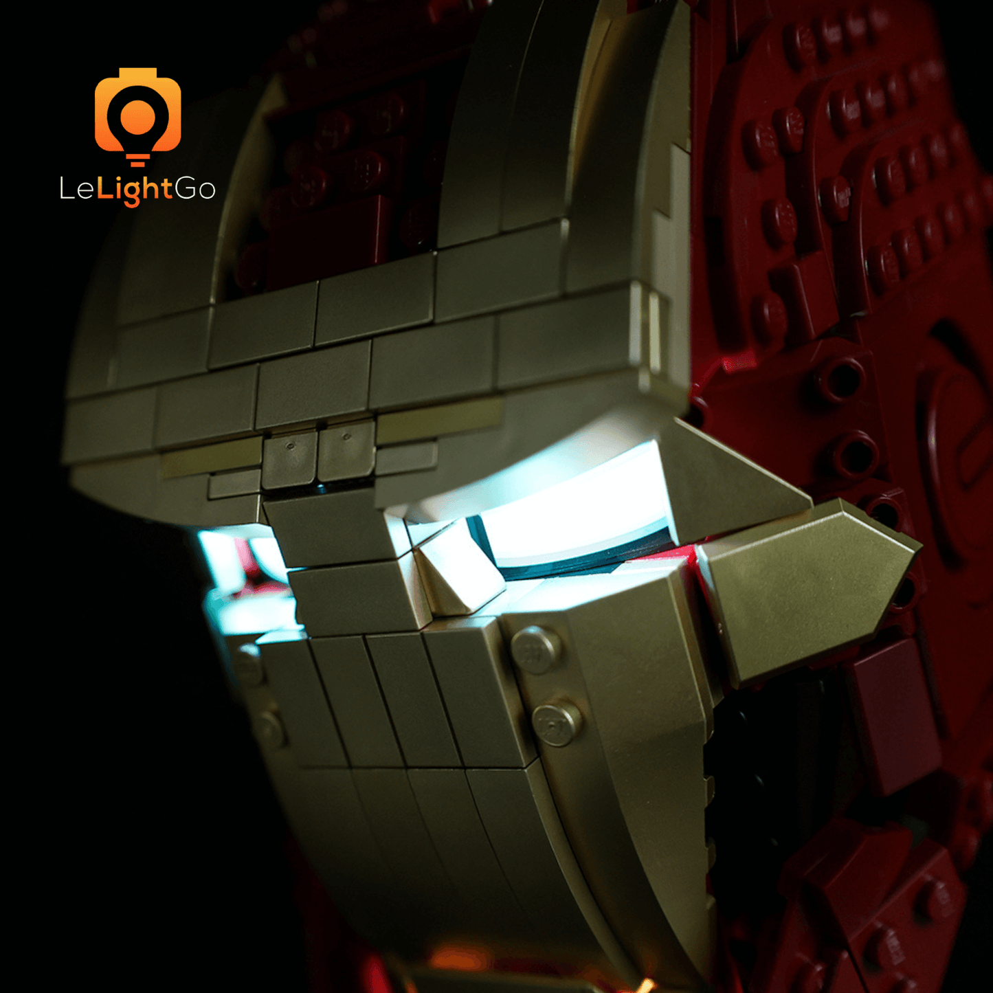 Light Kit For Iron Man Helmet 76165