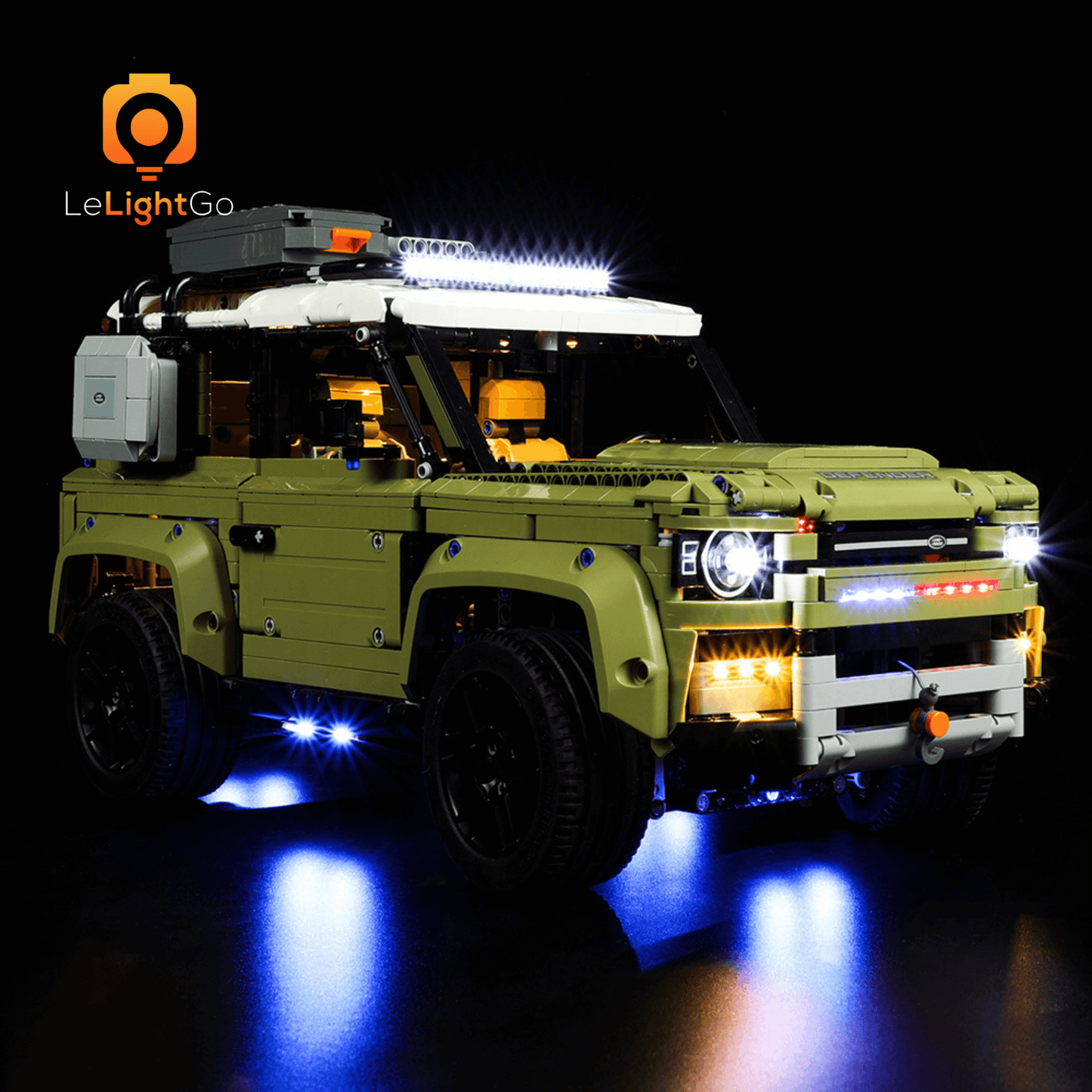 Light Kit For Land Rover Defender 42110