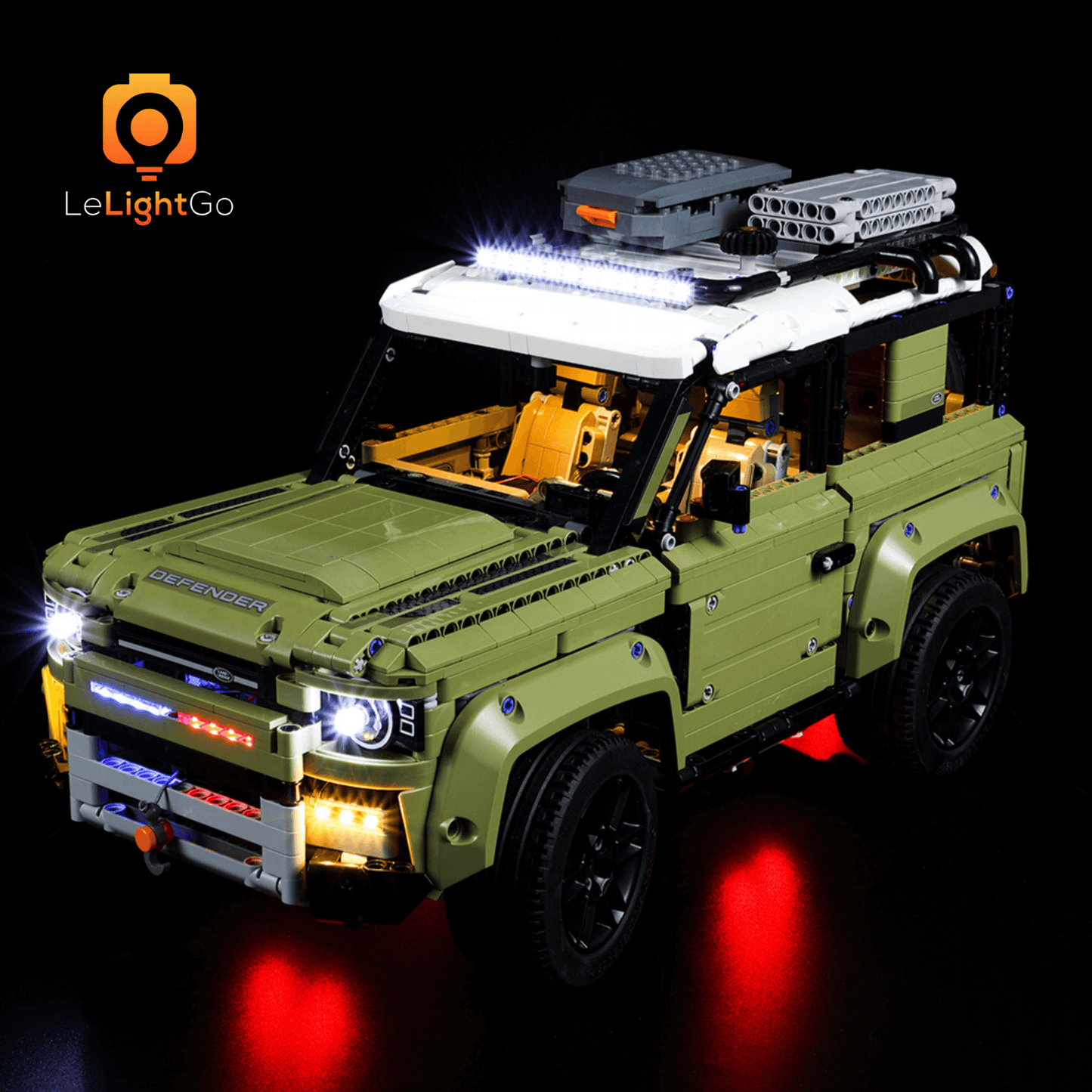 Light Kit For Land Rover Defender 42110