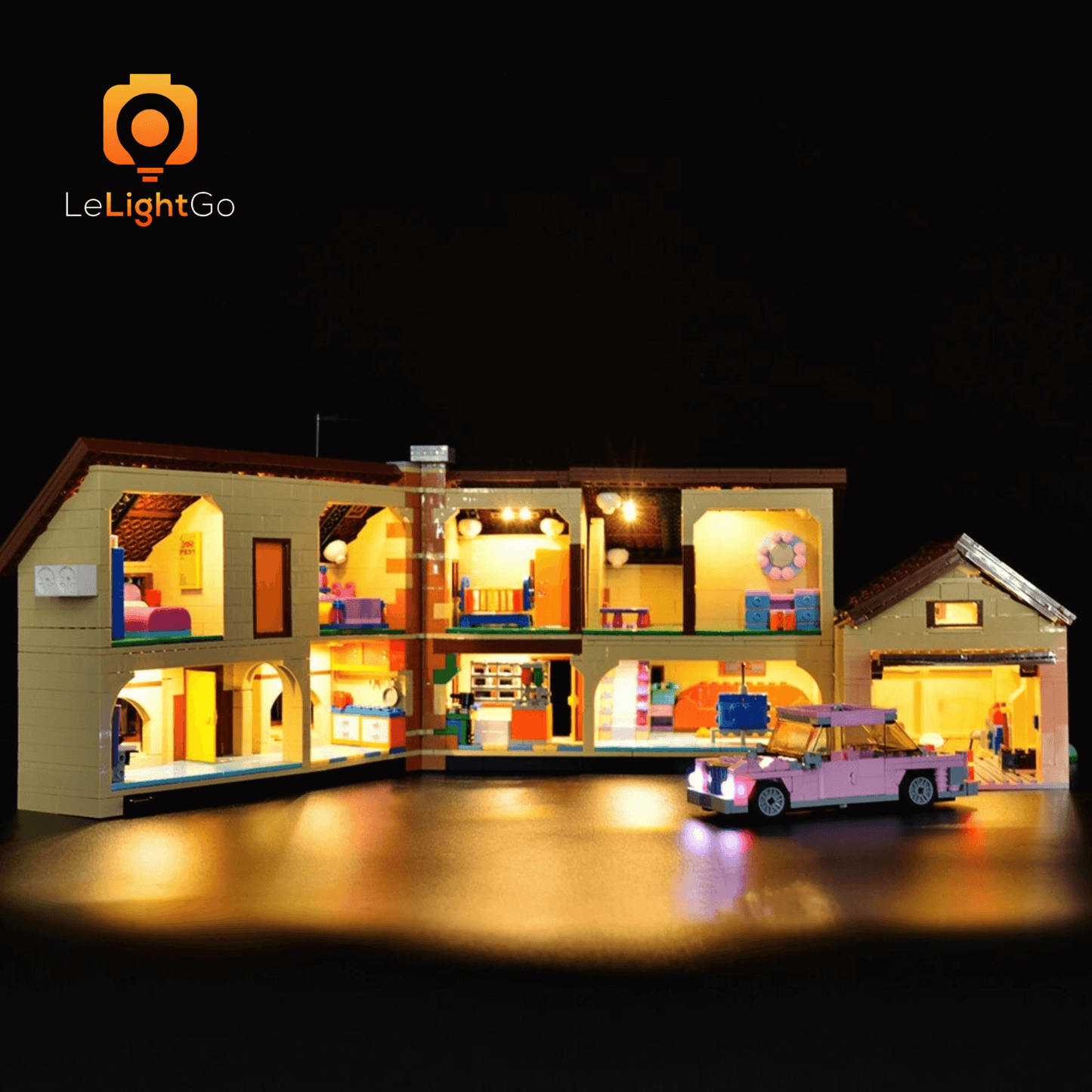 Light Kit For Simpsons House 71006