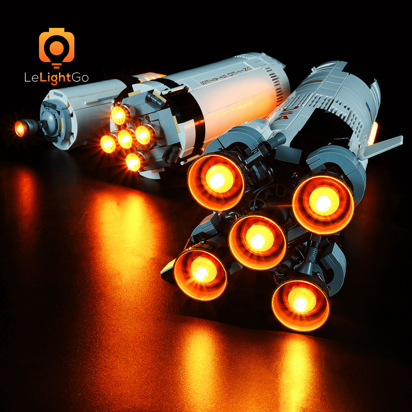 Light Kit For NASA Apollo Saturn V 21309