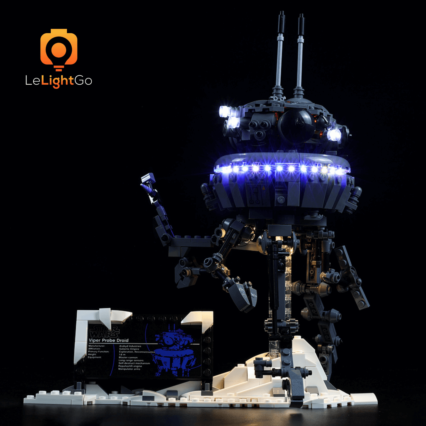 Light Kit For Imperial Probe Droid 75306