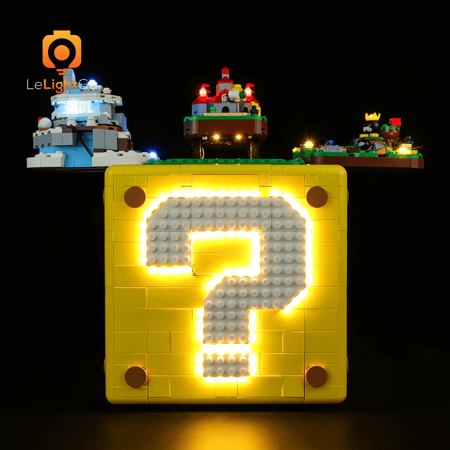 Light Kit For Super Mario 64 Question Mark Block 71395