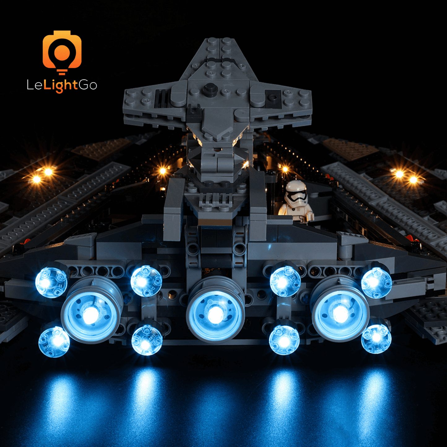 Light Kit For Star Wars First Order Star Destroyer 75190