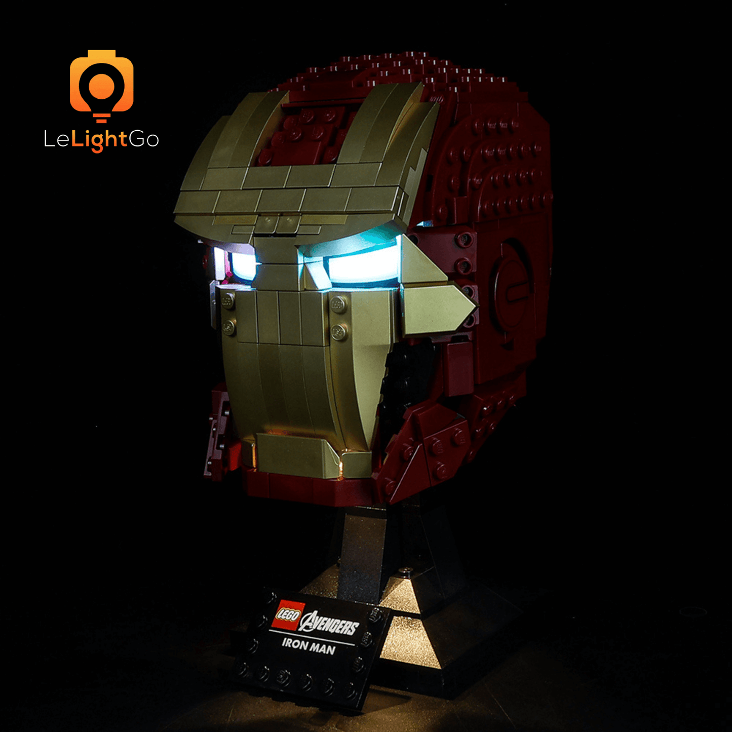 Light Kit For Iron Man Helmet 76165