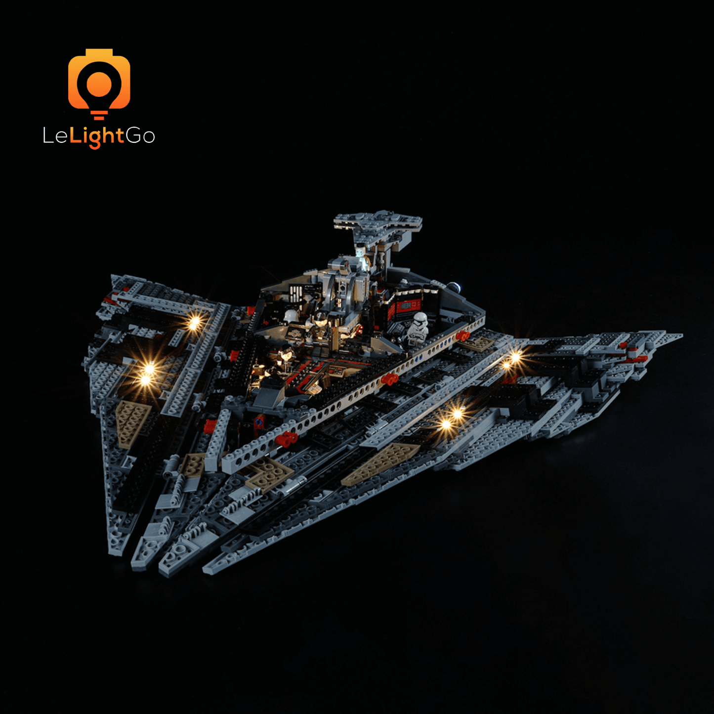 Light Kit For Star Wars First Order Star Destroyer 75190