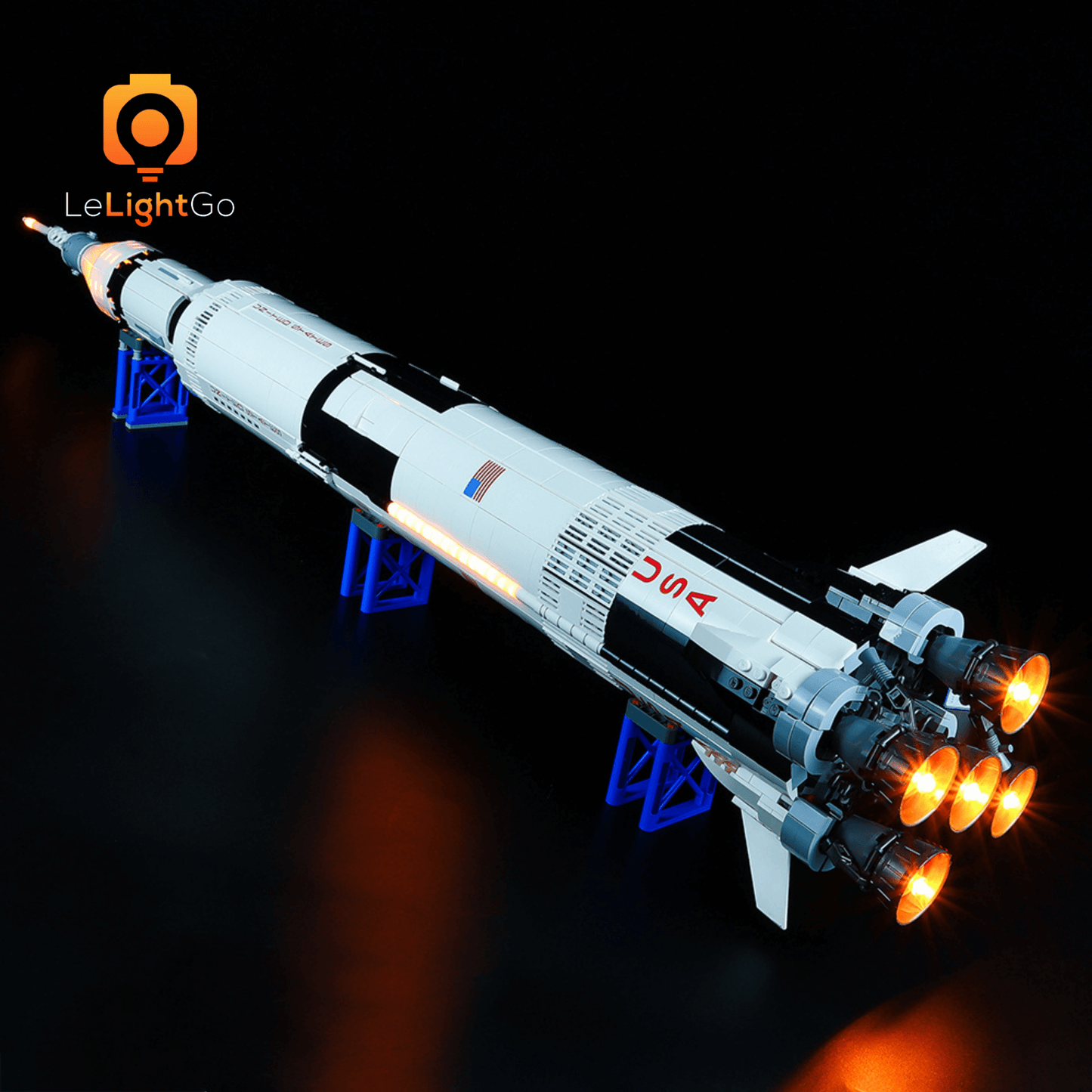 Light Kit For NASA Apollo Saturn V 21309