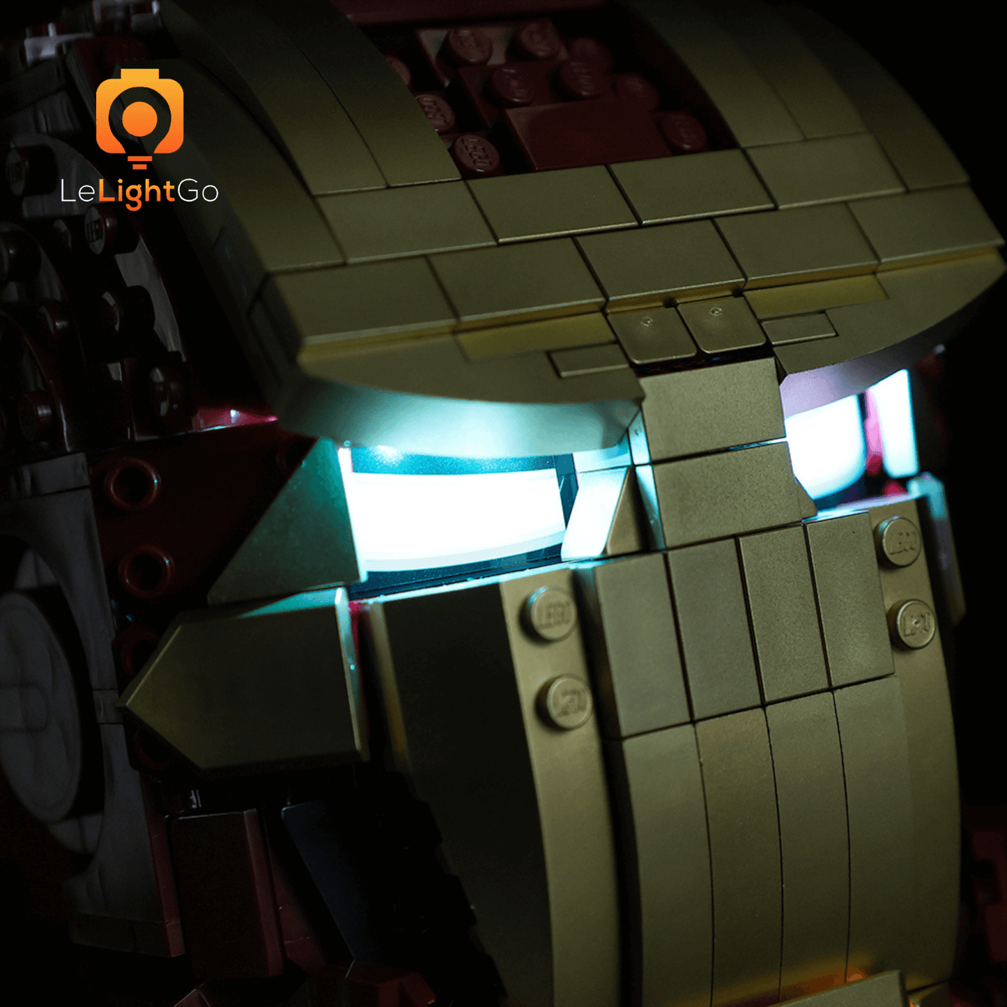 Light Kit For Iron Man Helmet 76165
