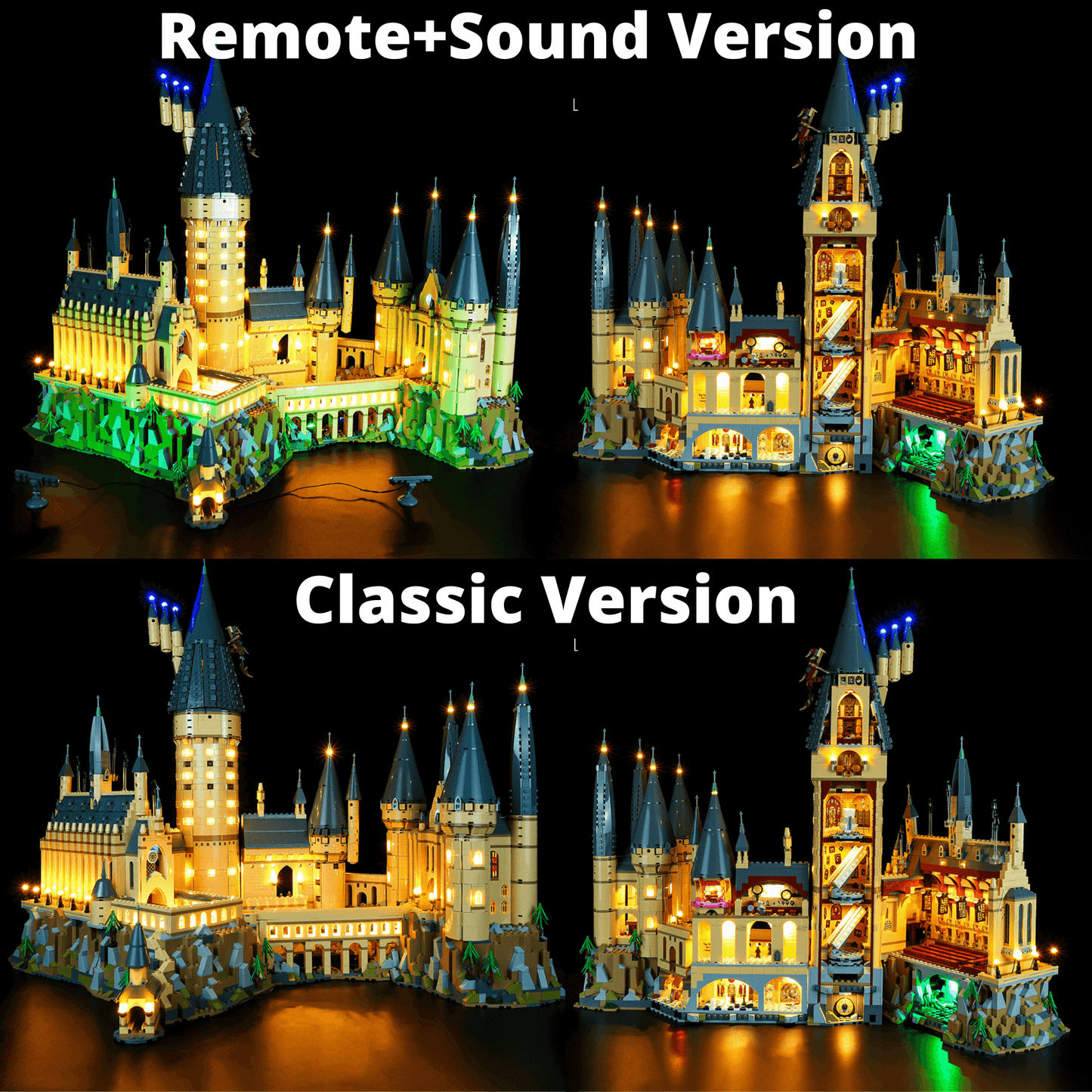 Light Kit For Hogwart's Castle 71043