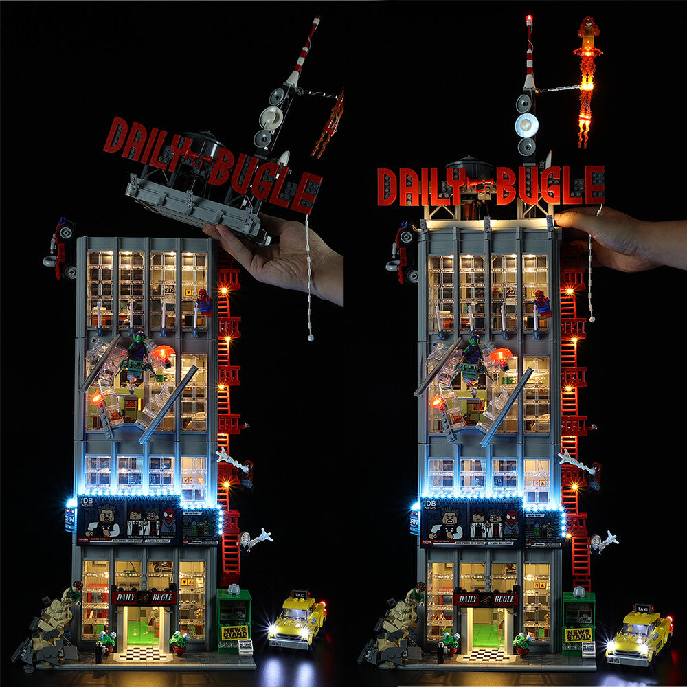 Light Kit for Daily Bugle 76178