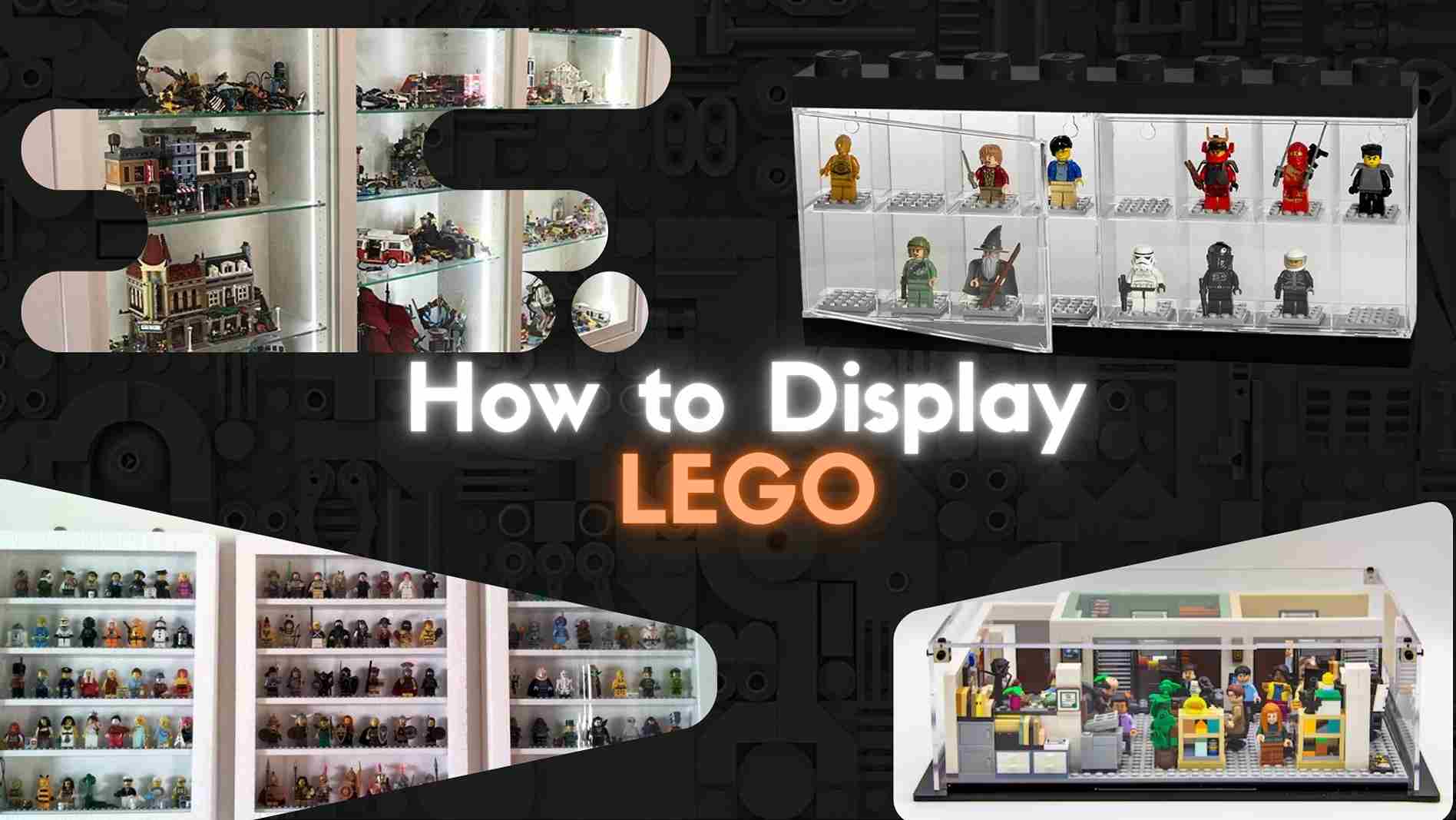 Single Lego Display How to Display LEGO at Home – Creative Setup Ideas | LeLightGo