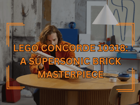 LEGO Concorde 10318 Set Review - A Supersonic Brick Masterpiece