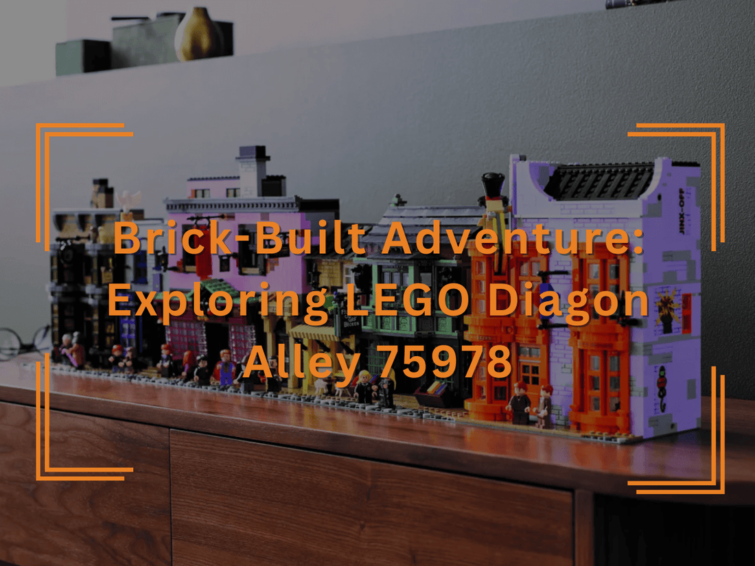 LEGO Diagon Alley 75978 Set Review - Exploring Harry Potter Brick-Built Complex