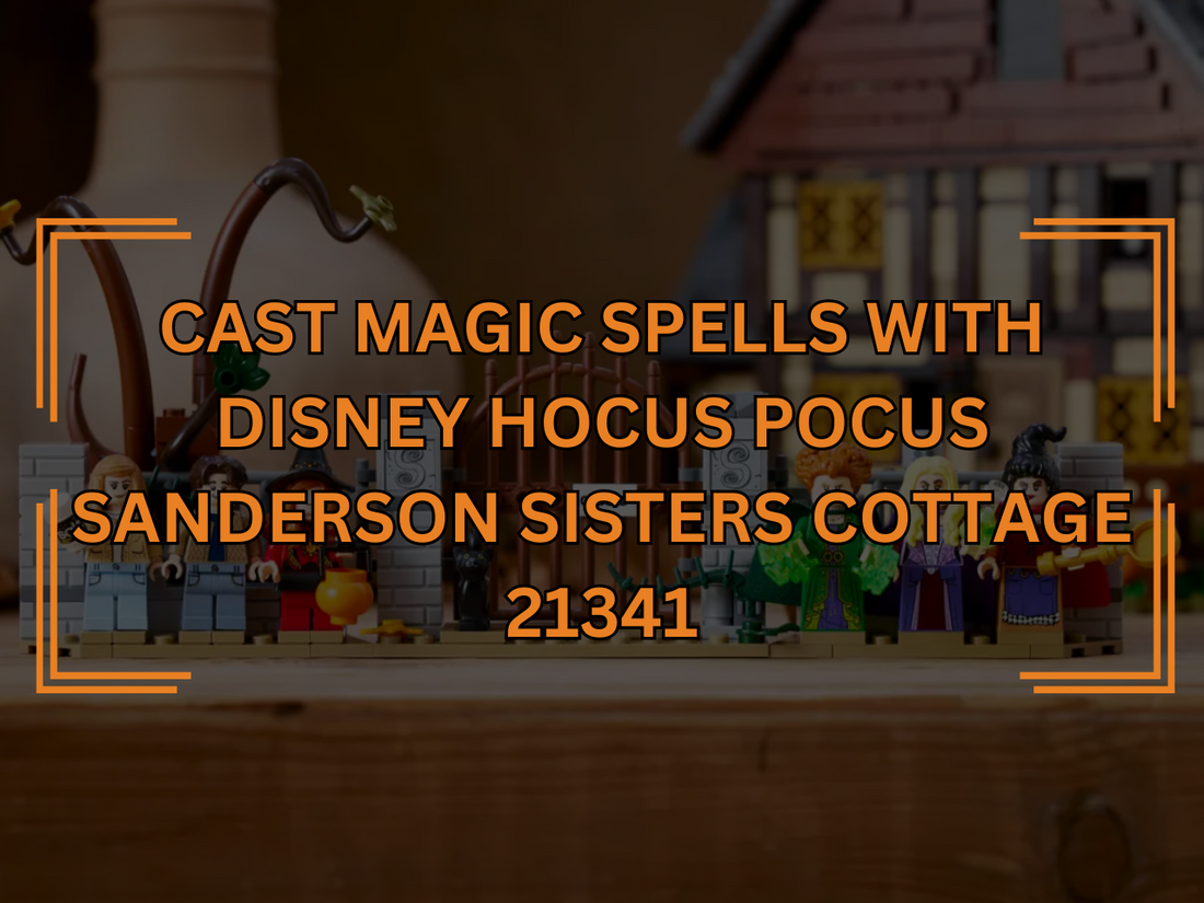 LEGO Disney Hocus Pocus The Sanderson Sisters Cottage 21341 Set Review - Cast Magic Spells