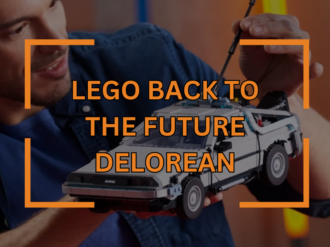 LEGO Back To The Future DeLorean Time Machine 10300 Set Review - Great Scott! It's Back!