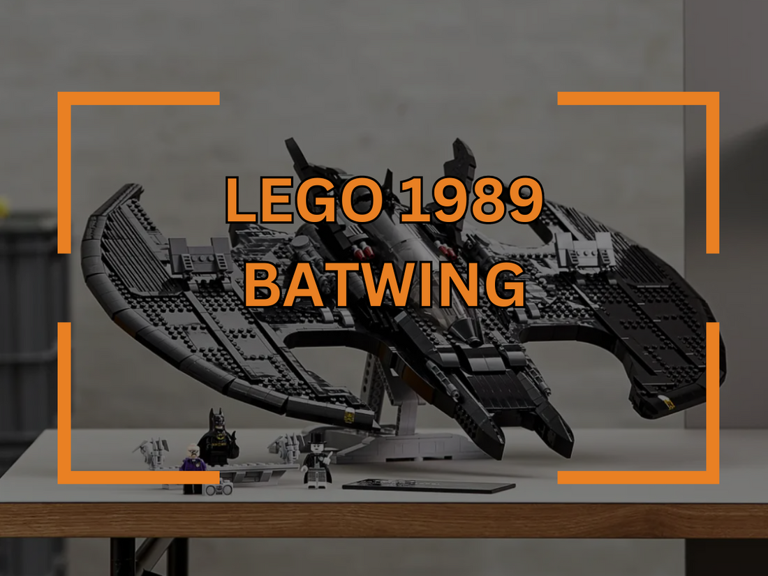 LEGO 1989 Batwing 76161 Set Review - Fly Over Gotham With Batman's Plane