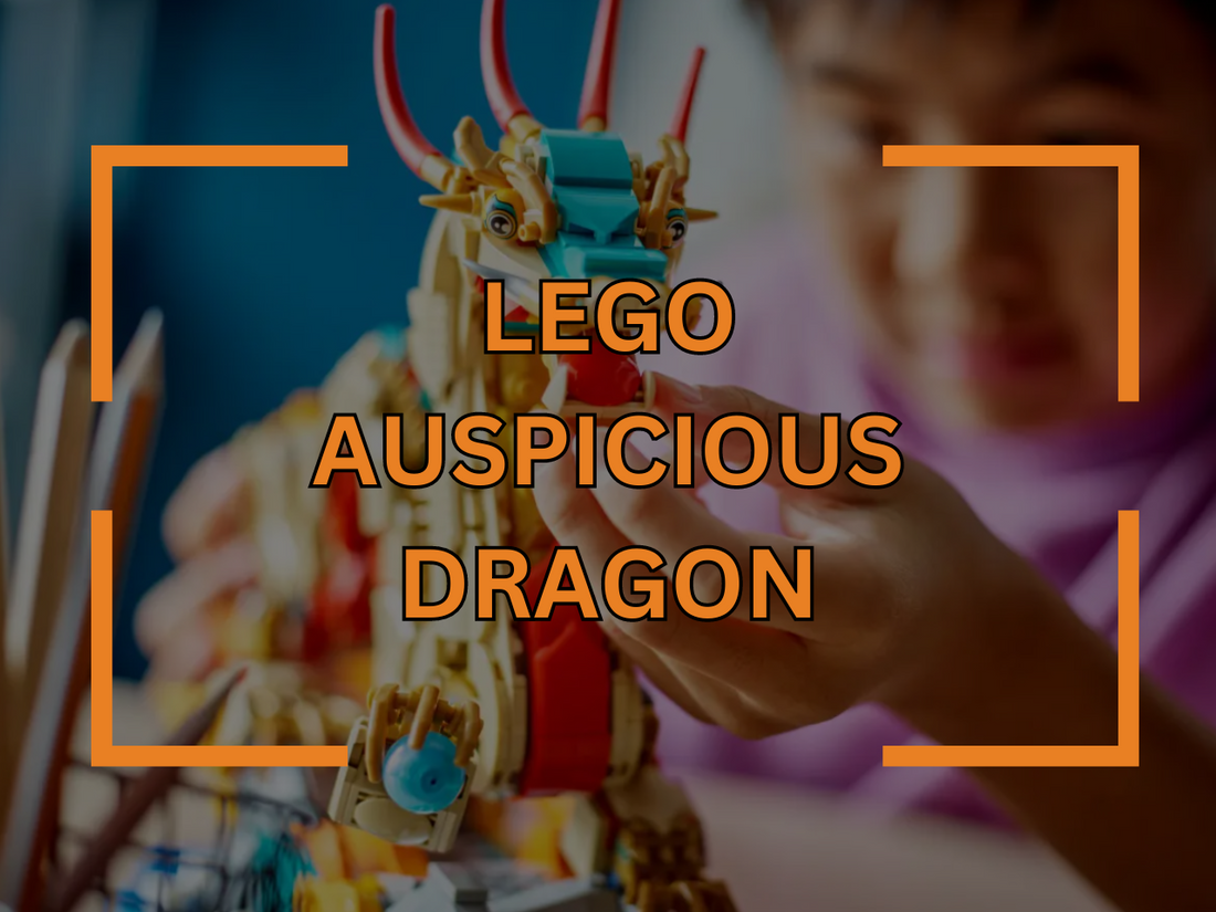 LEGO Auspicious Dragon 80112 Set Review - Building The Lego Chinese New Year Set