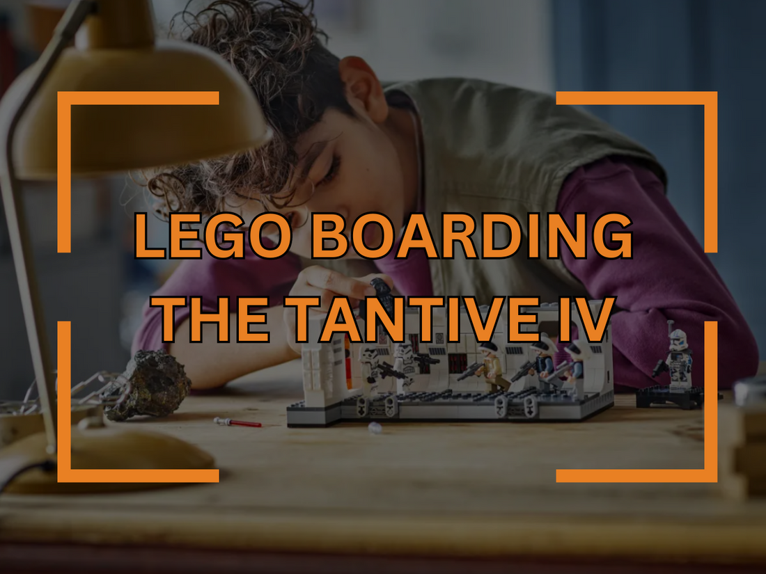 LEGO Boarding the Tantive IV 75387 Set Review - Recreate The Scene With A Rebellious Build