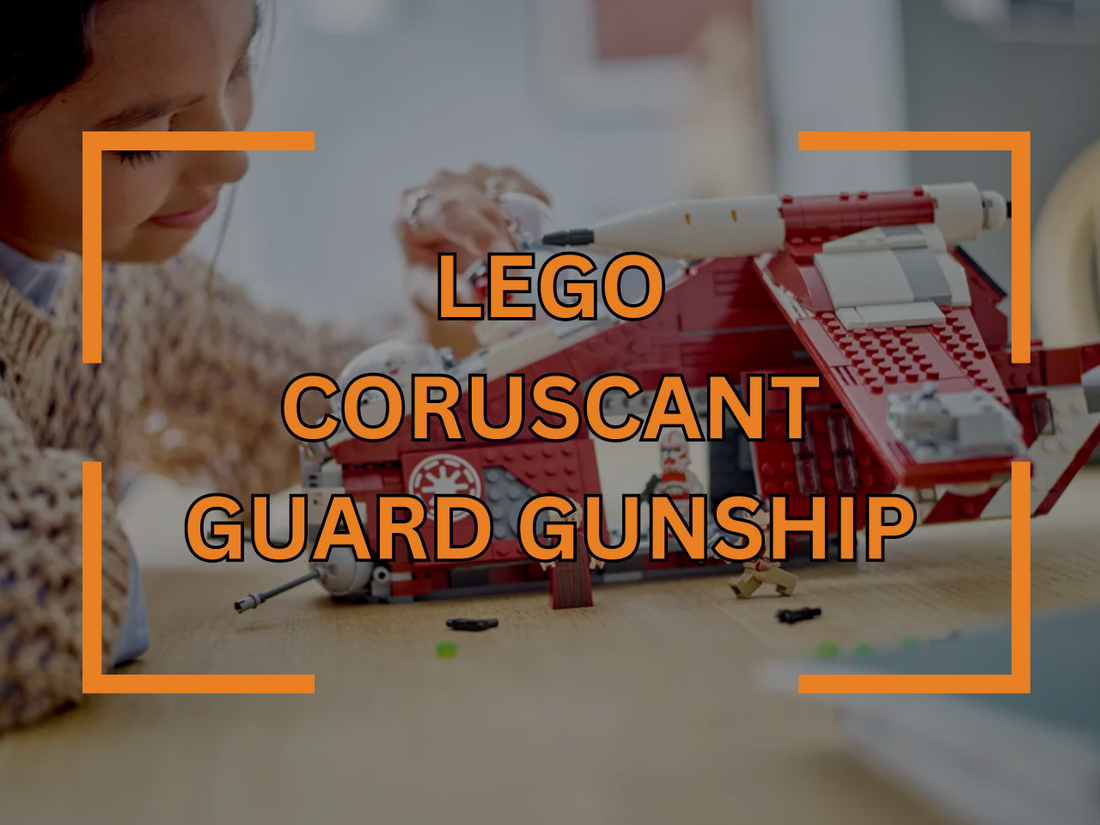LEGO Coruscant Guard Gunship 75354 Set Review - Build & Patrol The Stars