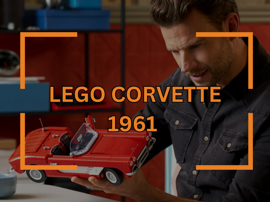LEGO Chevrolet Corvette 1961 10321  Set Review - Vintage Vibes Build