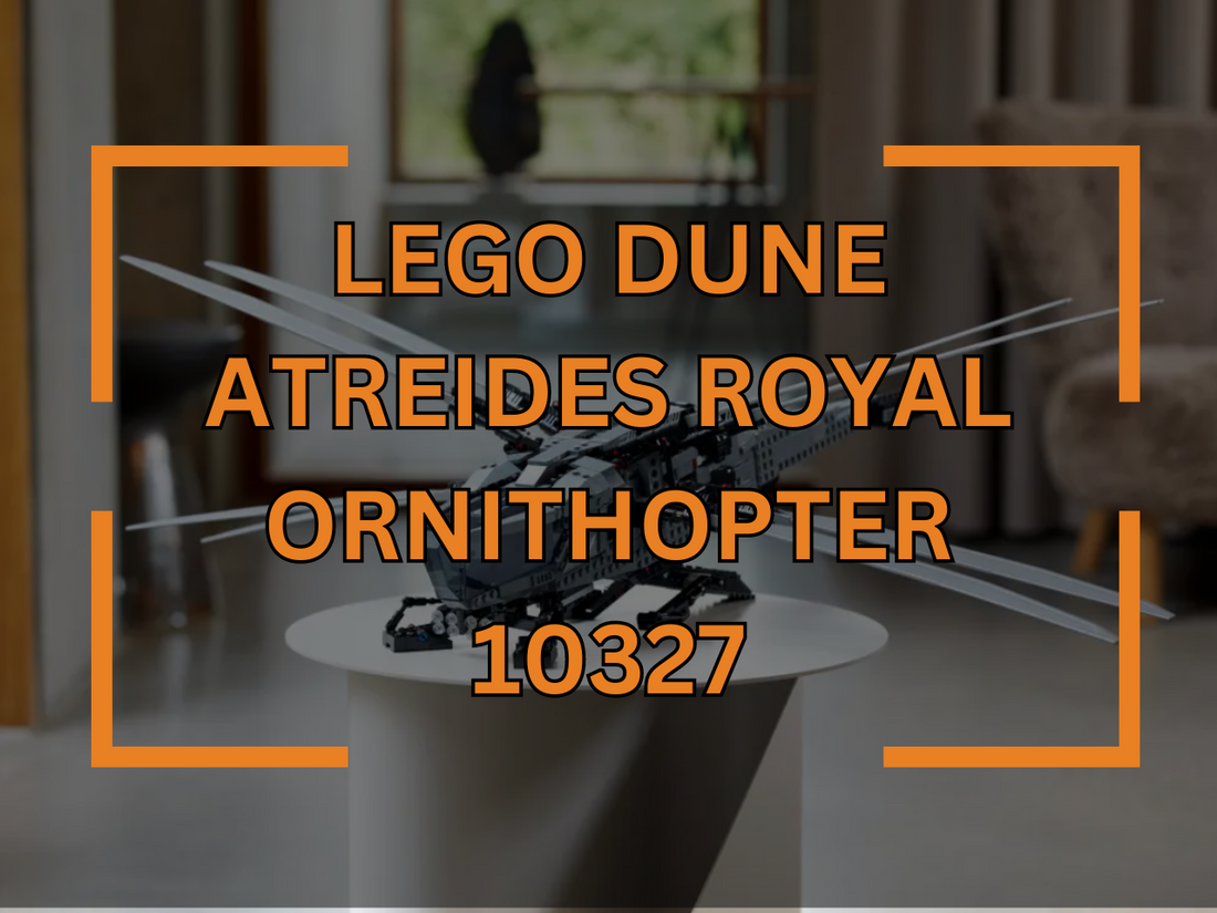 LEGO Dune Atreides Royal Ornithopter 10327 Set Review - Build & Take Flight