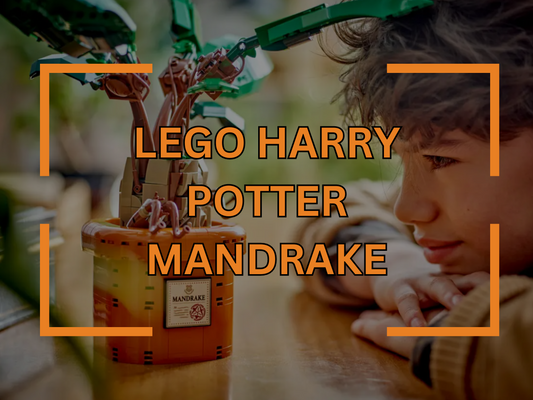 LEGO Harry Potter Mandrake 76433 Set Review - Growing The Dangerous Harry Potter Sprout!