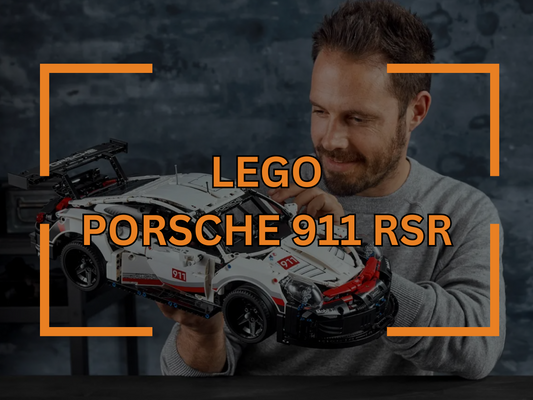 LEGO Porsche 911 RSR Set Review - From Racetrack To Display Case!