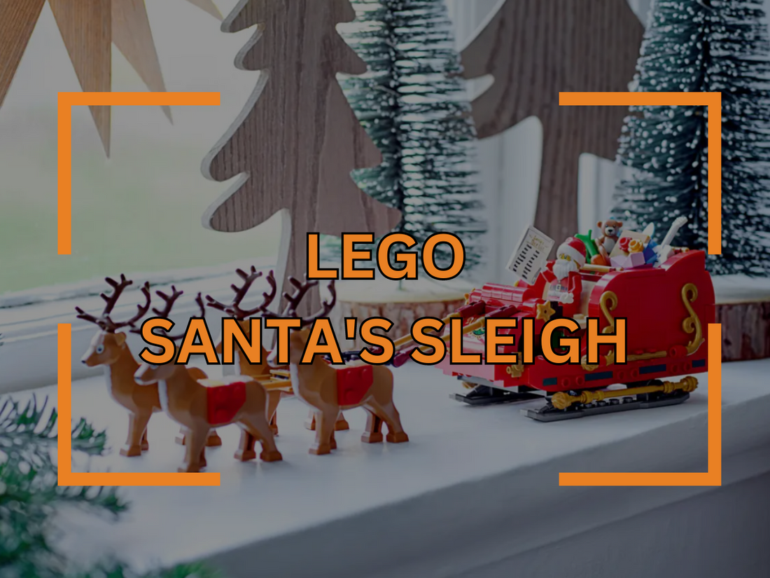 LEGO Santa Sleigh 40499 Set Review - Building the Magic of Santa's Sleigh