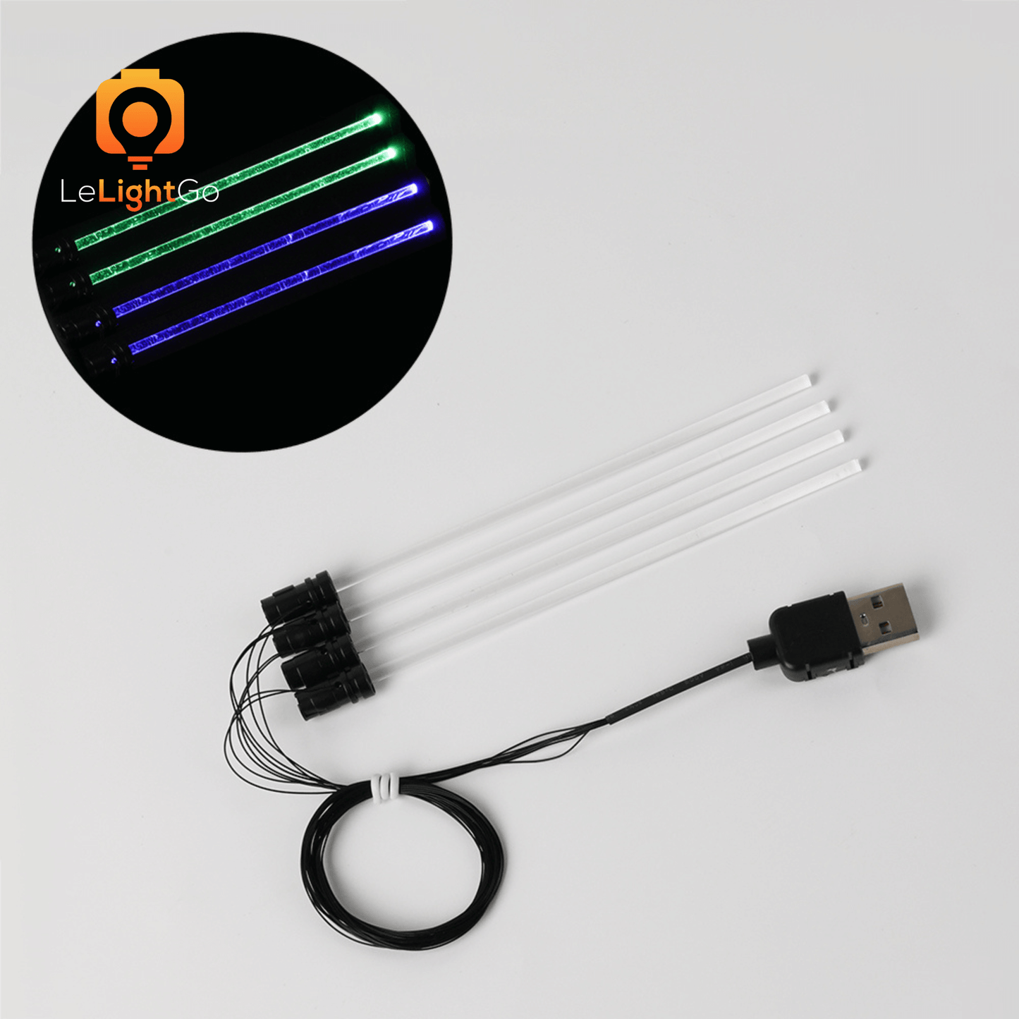 LeLightGo DIY Lightsaber (length 12 cm)