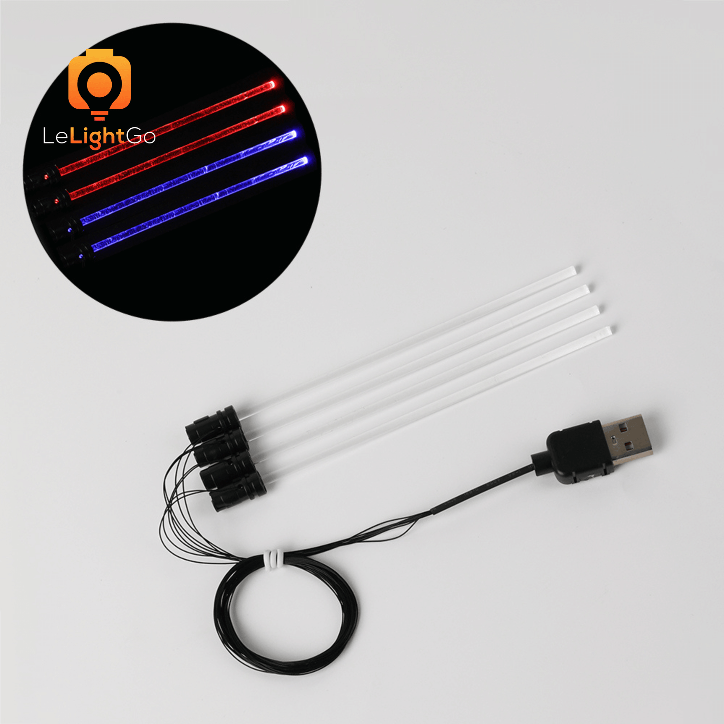 LeLightGo DIY Lightsaber (length 12 cm)