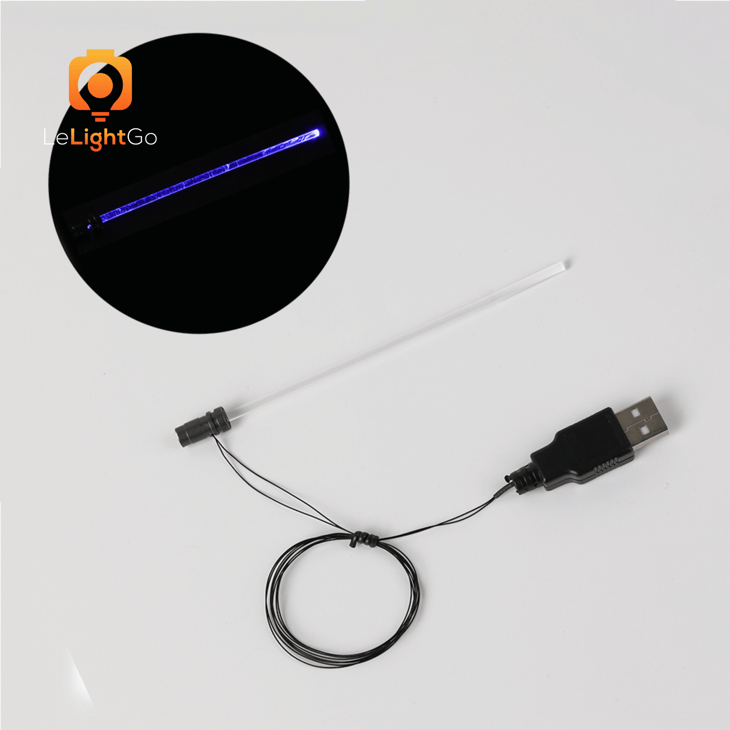 LeLightGo DIY Lightsaber (length 12 cm)