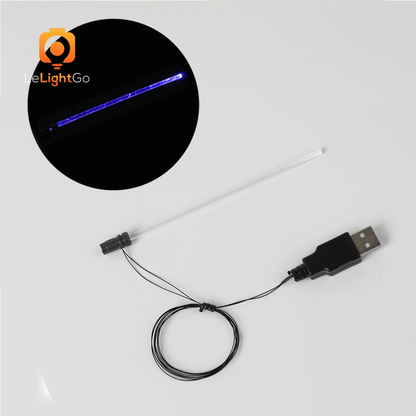 LeLightGo DIY Lightsaber (length 12 cm)