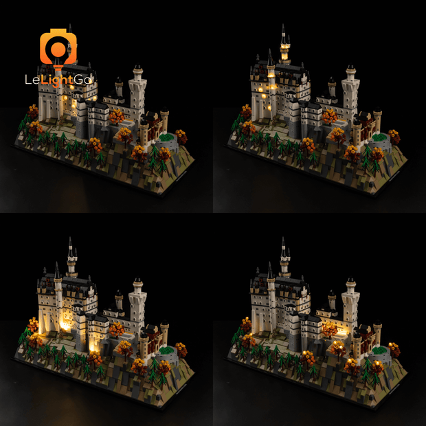 Light Kit For Neuschwanstein Castle 21063