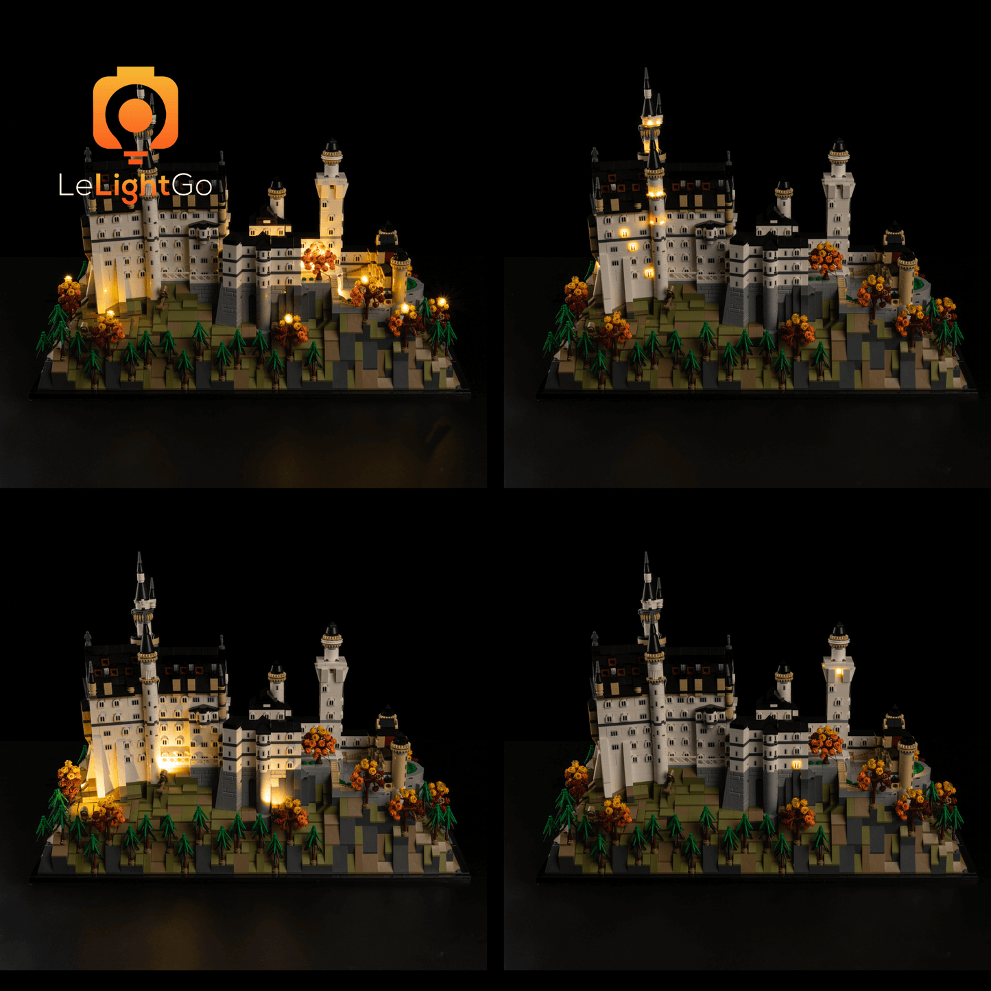 Light Kit For Neuschwanstein Castle 21063