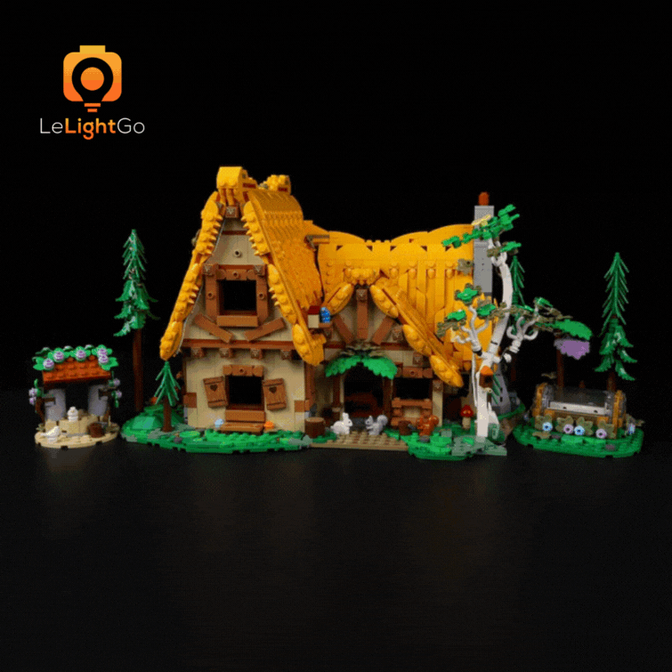 Light Kit For Snow White and the Seven Dwarfs' Cottage 43242