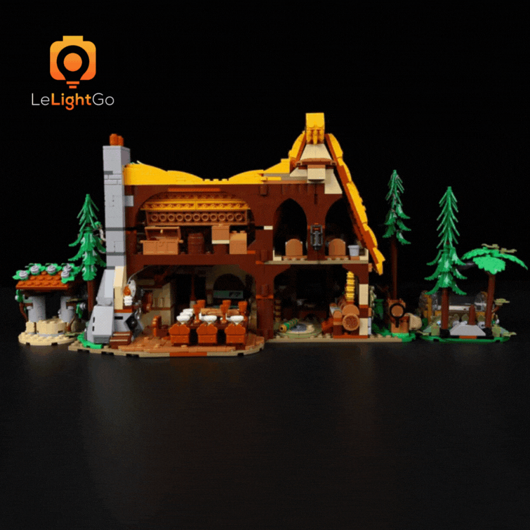 Light Kit For Snow White and the Seven Dwarfs' Cottage 43242