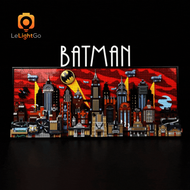 Light Kit For Batman: The Animated Series Gotham City 76271