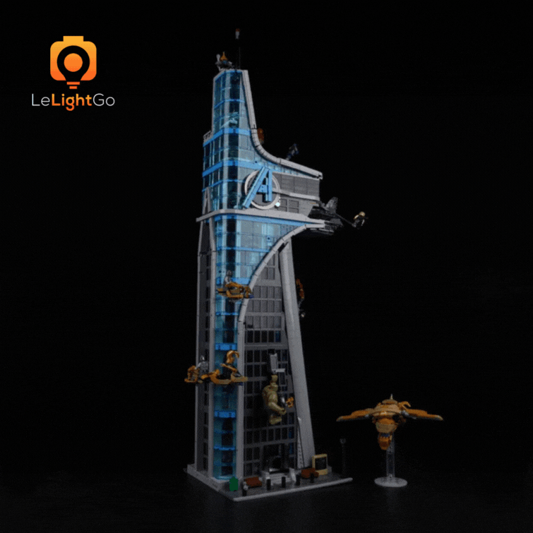 Light Kit For Avengers Tower 76269