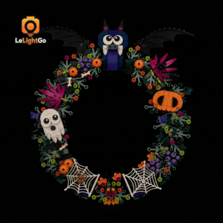 Light Kit For Halloween Wreath 40825
