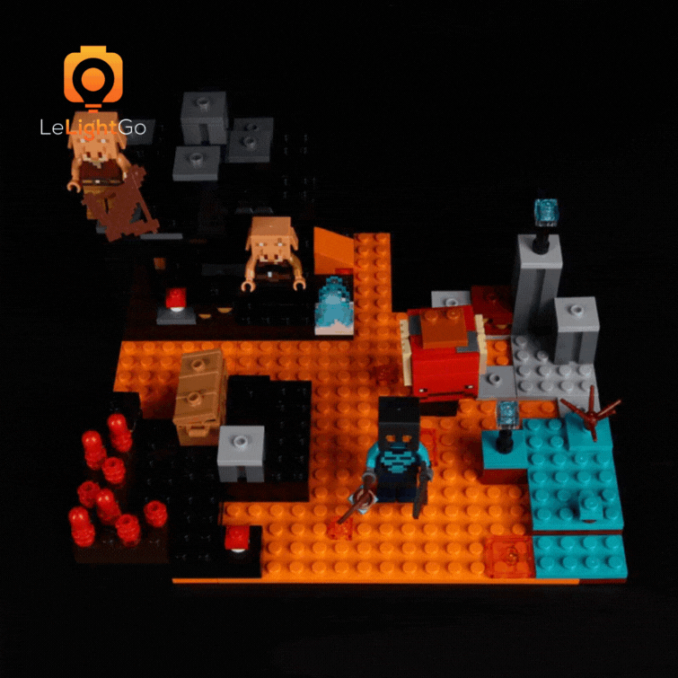 Light Kit For The Nether Bastion 21185