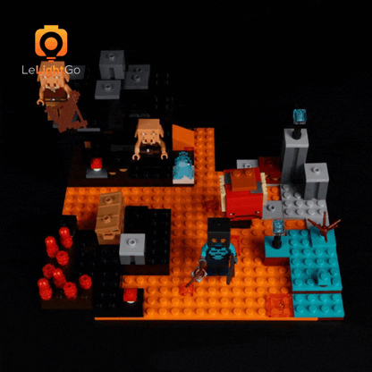 Light Kit For The Nether Bastion 21185