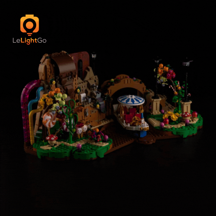 Light Kit For Willy Wonka & the Chocolate Factory 21360