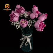 Light Kit For Bouquet of Pink Roses 10374