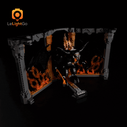 Light Kit For The Lord of the Rings: Balrog Book Nook 10367