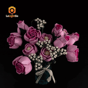 Light Kit For Bouquet of Pink Roses 10374