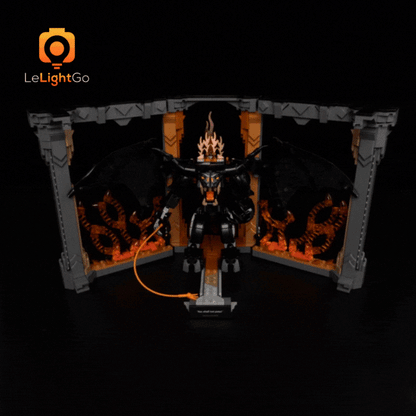 Light Kit For The Lord of the Rings: Balrog Book Nook 10367