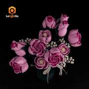 Light Kit For Bouquet of Pink Roses 10374