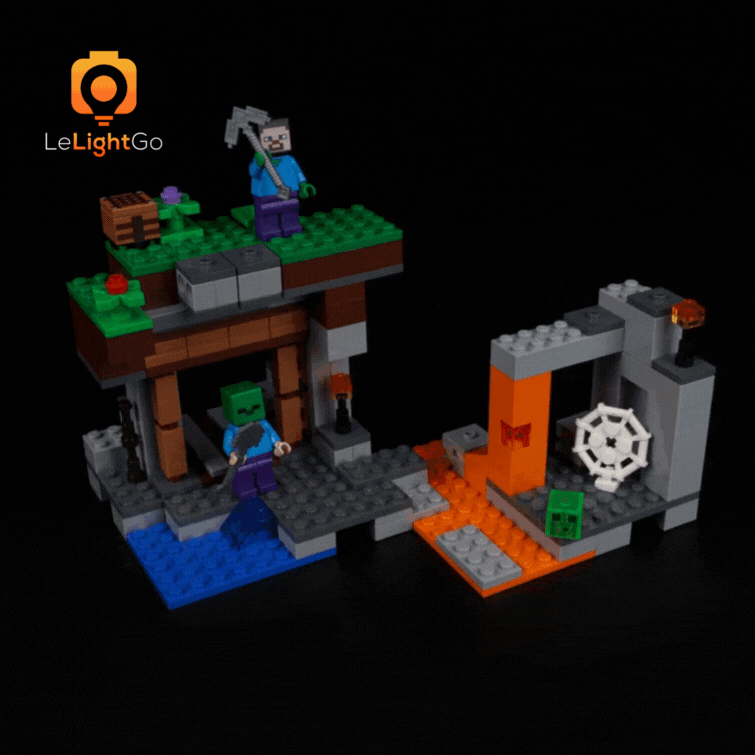 Light Kit For The "Abandoned" Mine 21166