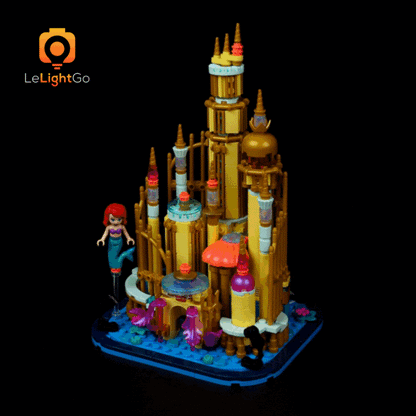 Light Kit For Mini Disney Ariel's Castle 40708