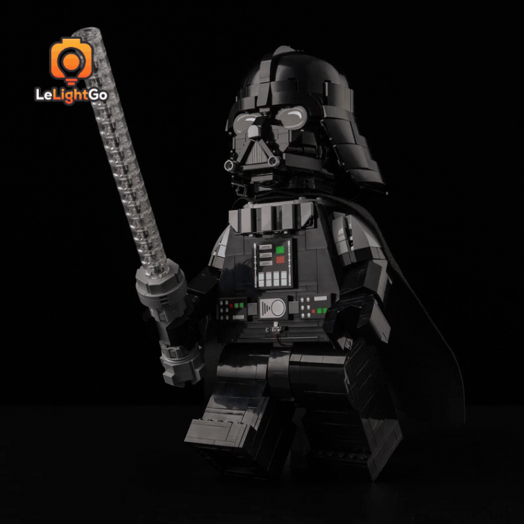 Light Kit For Up-Scaled Darth Vader Minifigure 75461